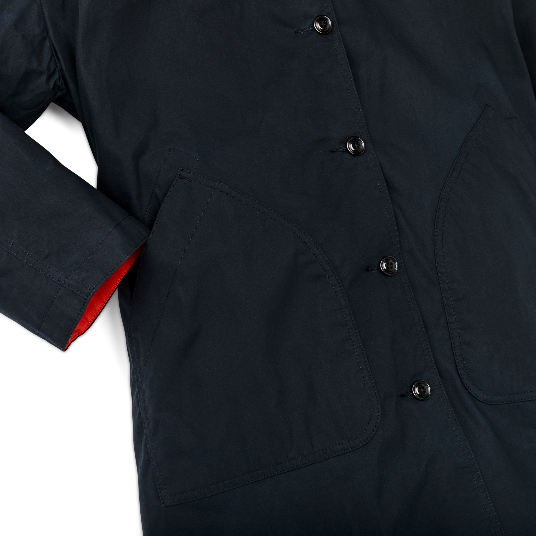 Women's Ranger Raincoat - Navy - Image 5