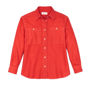 Women's Field Chamois Shirt - Scarlet Red
