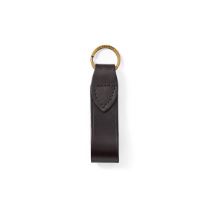 Bridle Leather Key Chain - Brown Leather