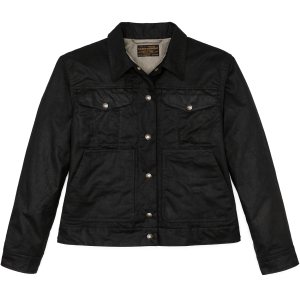 Women's Short Lined Cruiser Jacket - Black
