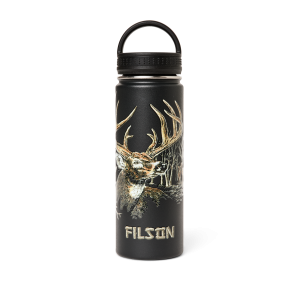Insulated Water Bottle - Black / Logo