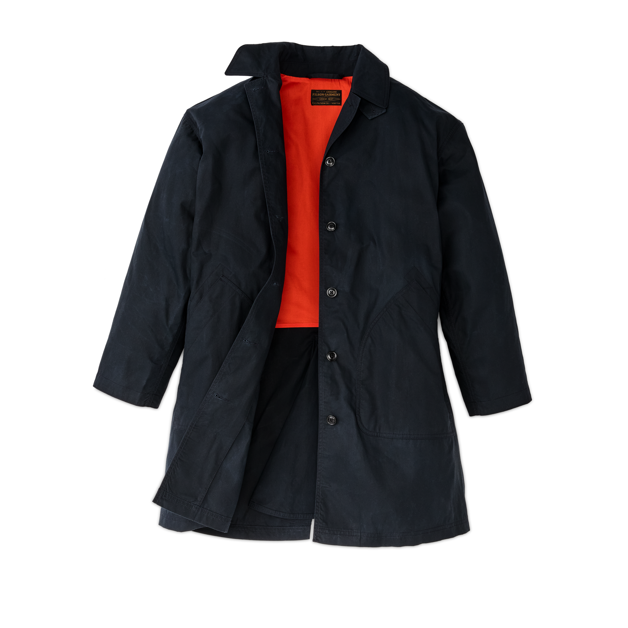 Women's Ranger Raincoat - Navy - Image 3