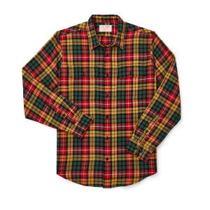 Scout Shirt - Spruce / Gold Plaid