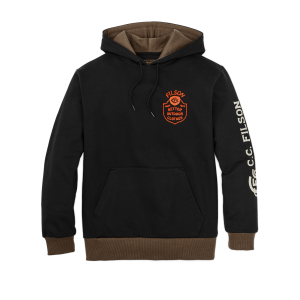 Prospector Graphic Hoodie - Black / Log Mill