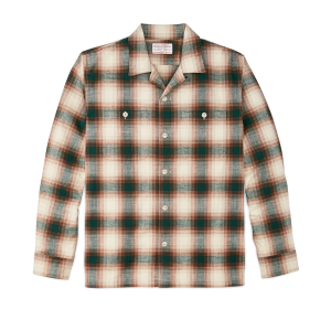Elk Heights Camp Shirt - Rust / Pine Grove Plaid