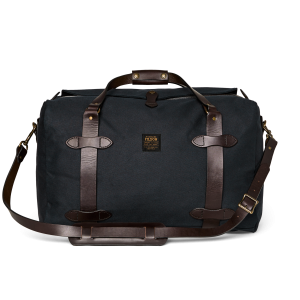 Medium Rugged Twill Duffle Bag - Navy