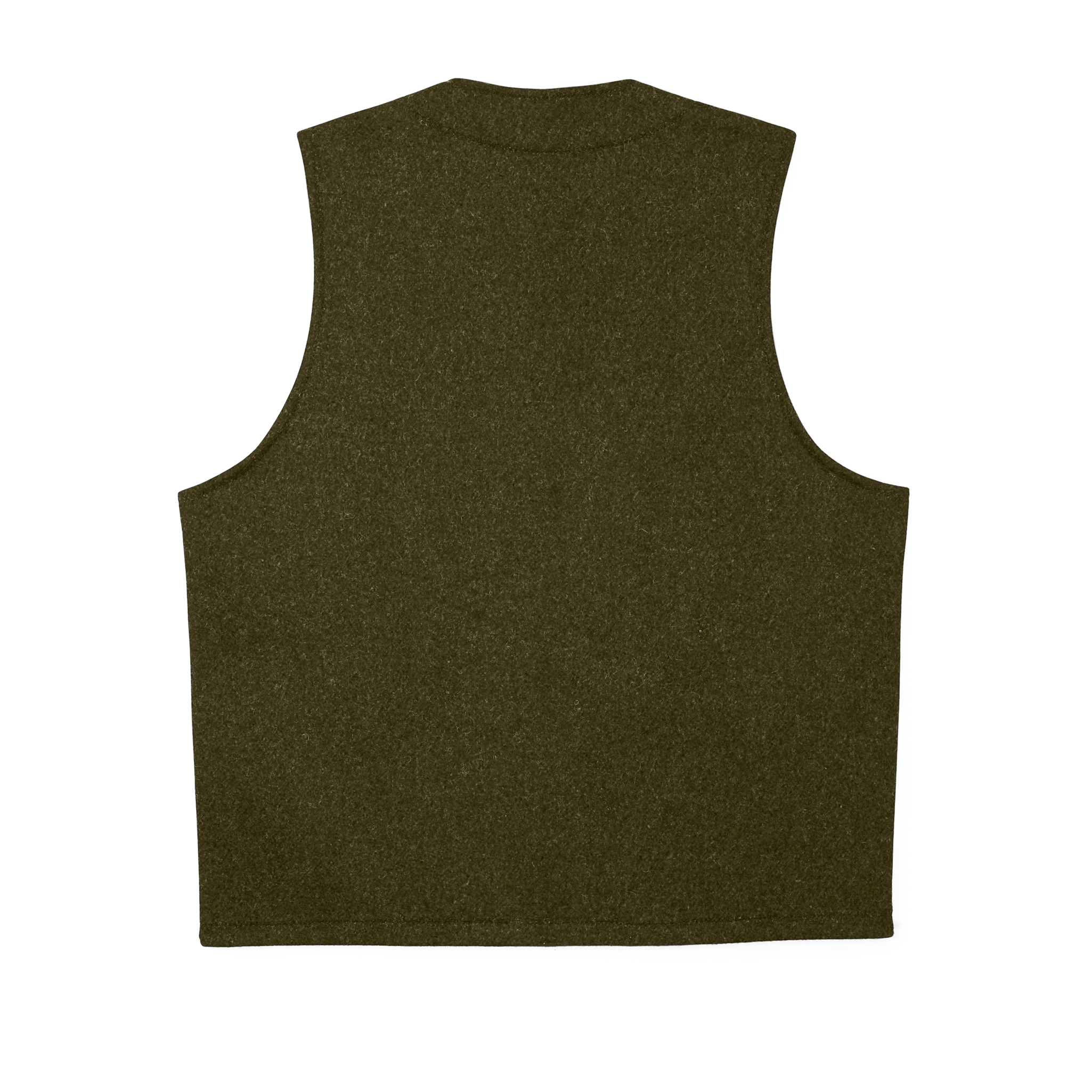 Mackinaw Wool Vest - Forest Green - Image 4