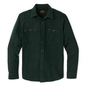 The Rangeland Flannel Shirt - Forest Green