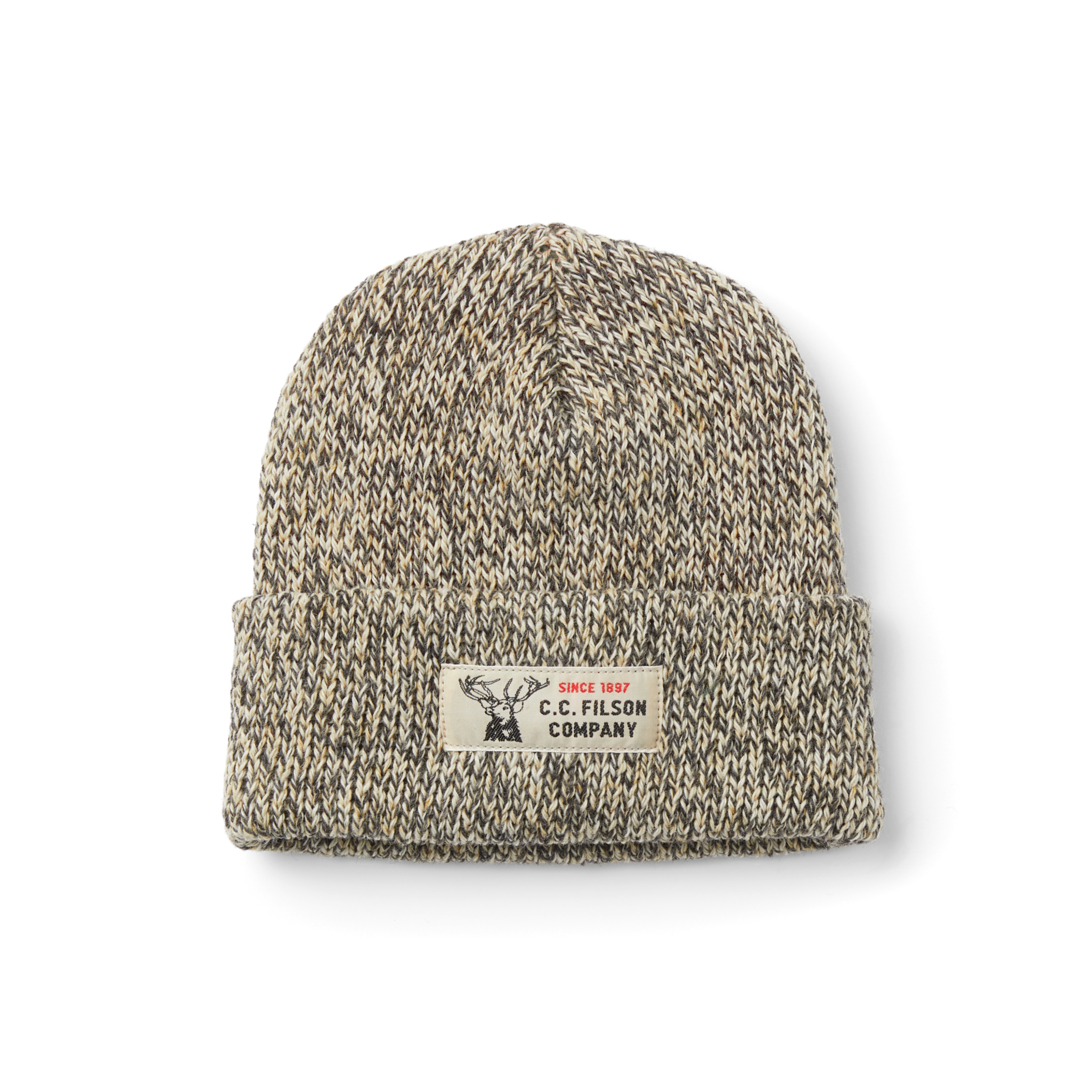 Lined Ragg Wool Beanie - Charcoal Heather