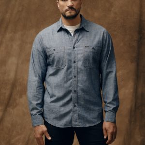 Chambray Cpo Shirt - Rinsed Indigo Chambray