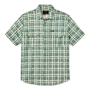 Short Sleeve Lightweight Alaskan Guide Shirt  - Deep Sea / Speckle Plaid
