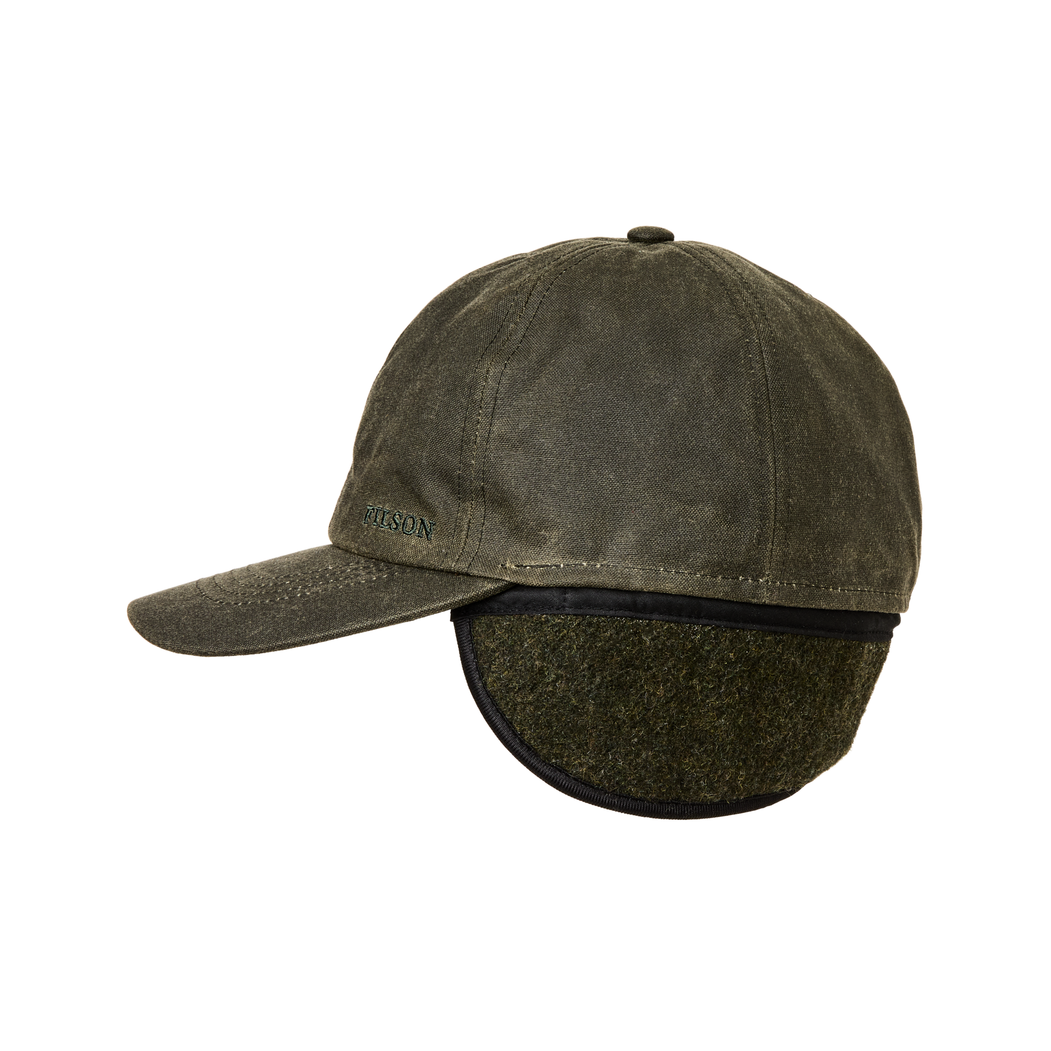 Insulated Tin Cloth Cap - Otter Green - Image 3